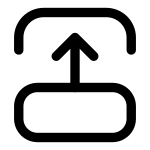 Transition Top SVG Icon